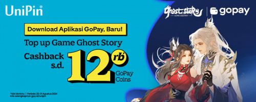 Top Up Game Ghost Story di UniPin Cashback 12Ribu Coins Gopay!